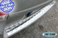 Ladekantenschutz Edelstahl | CHROM - MATT | für OPEL ZAFIRA B | 2005-2014 | mit Abkantung