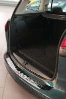 Ladekantenschutz Edelstahl | CHROM - MATT | für OPEL ZAFIRA C TOURER 2011-2019 | +Abkantung