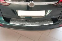 Ladekantenschutz Edelstahl | CHROM - MATT | für OPEL ZAFIRA C TOURER 2011-2019 | +Abkantung