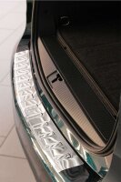 Ladekantenschutz Edelstahl | CHROM - MATT | für OPEL ZAFIRA C TOURER 2011-2019 | +Abkantung