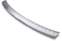 Ladekantenschutz Edelstahl | CHROM - MATT | für PORSCHE MACAN | ab 2014 | mit Abkantung