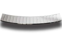 Ladekantenschutz Edelstahl | CHROM - MATT | für RENAULT MEGANE II GRANDTOUR, BJ 2003-2009