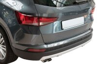 Ladekantenschutz CHROM MATT ABS für SEAT ATECA | ab BJ 2016 | mit Abkantung