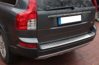 Ladekantenschutz Edelstahl | CHROM - MATT | für VOLVO XC90 I | 2002-2014 | DESIGN AUFLAGE