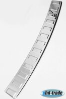 Ladekantenschutz Edelstahl | CHROM - MATT | für VW GOLF 7 VII SCHRÄGHECK | mit Abkantung