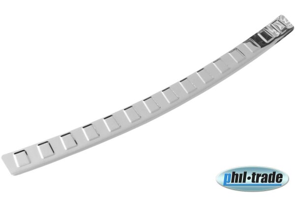 Ladekantenschutz Edelstahl | CHROM - MATT | für VW GOLF PLUS 2004-2008, CROSSGOLF 2006-2010