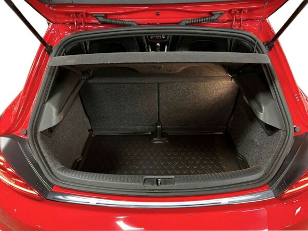 Ladekantenschutz Edelstahl | CHROM - MATT | für VW SCIROCCO III FACELIFT | 2014-2017