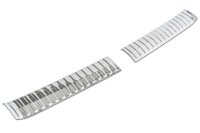 Ladekantenschutz Edelstahl | CHROM - MATT | für Skoda Kamiq | BJ ab 2019 | innen