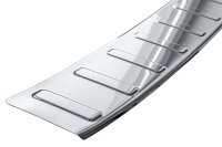 Ladekantenschutz Edelstahl | CHROM - MATT | für VW TOUAREG III | ab 2018 | mit Abkantung