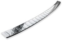 Ladekantenschutz Edelstahl | CHROM - MATT | für VW TOUAREG III | ab 2018 | mit Abkantung