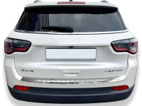 Ladekantenschutz Edelstahl | CHROM - MATT | für JEEP...