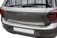 Ladekantenschutz Edelstahl | CHROM - MATT | für VW POLO VI | Typ AW | BJ ab BJ 2018