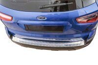 Ladekantenschutz Edelstahl | CHROM - MATT | für FORD ECOSPORT | BJ ab 2017