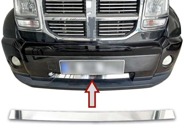 Abdeckung Stoßstange Edelstahl Chrom vorme passend für Dodge Nitro BJ 2006-2011