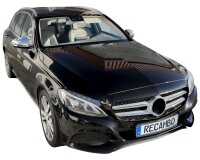 Edelstahl Chrom Spiegelkappen passend für Mercedes...