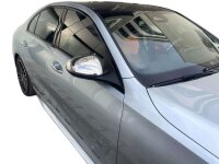 Edelstahl Chrom Spiegelkappen passend für Mercedes C-Klasse W206 S206 | ab 2021>
