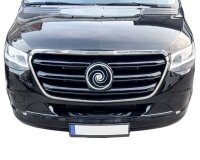 Edelstahl Rahmen Grill Leisten chrom für Mercedes Sprinter W907 W910 | ab 2018>