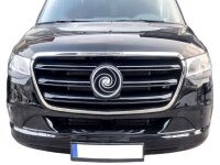 Edelstahl Rahmen Grill Leisten chrom für Mercedes Sprinter W907 W910 | ab 2018>