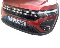 Edelstahl Nebelscheinwerfer Rahmen Chrom für Dacia Sandero III | DJF | BJ ab 2021>