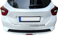 Ladekantenschutz Edelstahl | CHROM - MATT |  für Nissan Micra | K14 | BJ ab 2017> (2462)