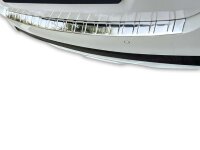 Ladekantenschutz Edelstahl | CHROM - MATT |  für Nissan Micra | K14 | BJ ab 2017> (2462)