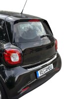 Ladekantenschutz Edelstahl | CHROM - MATT | für Smart ForFour | W453 | BJ 2014-2019 (2658)