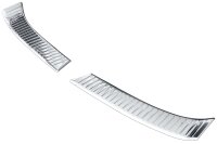 Ladekantenschutz Edelstahl | CHROM - MATT | für Nissan Qashqai ab BJ 2021> (2661)