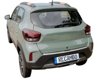 Ladekantenschutz Edelstahl | CHROM - MATT | für Dacia Spring | BJ ab 2022> (2669)