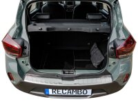 Ladekantenschutz Edelstahl | CHROM - MATT | für Dacia Spring | BJ ab 2022> (2669)