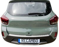 Ladekantenschutz Edelstahl | CHROM - MATT | für Dacia Spring | BJ ab 2022> (2669)