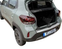 Ladekantenschutz Edelstahl | CHROM - MATT | für Dacia Spring | BJ ab 2022> (2669)