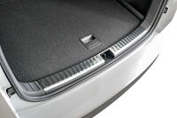 Ladekantenschutz Edelstahl | CHROM - MATT | für Skoda Karoq  | NU7 | BJ ab 2017> (2674)