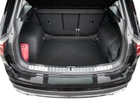 Ladekantenschutz Edelstahl | CHROM - MATT | für VW Tiguan II | BJ ab 2016> (2675)