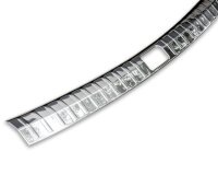 Ladekantenschutz Edelstahl | CHROM - MATT | für VW Tiguan II | BJ ab 2016> (2675)