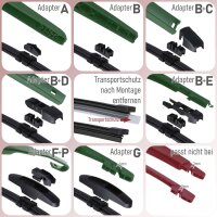 Scheibenwischer hinten passend für Mercedes G-Klasse...