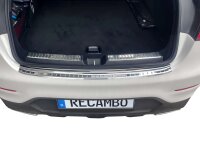 Ladekantenschutz Edelstahl | CHROM - MATT | passend für Mercedes GLC Coupe C253 | BJ ab 2016> (2667)