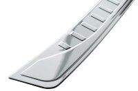 Ladekantenschutz Edelstahl | CHROM - MATT | passend für Toyota Prius III | BJ 2009-2016 (2670)