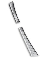 Ladekantenschutz Edelstahl innen + außen | CHROM - MATT | passend für Dacia Sandero III | DJF | BJ ab 2021> (2676+2677)