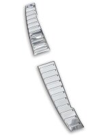 Ladekantenschutz Edelstahl innen + außen | CHROM - MATT | passend für Dacia Sandero III | DJF | BJ ab 2021> (2676+2677)