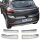 Ladekantenschutz Edelstahl innen + außen | CHROM - MATT | passend für Dacia Sandero III | DJF | BJ ab 2021> (2676+2677)