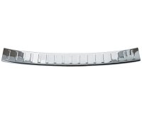 Ladekantenschutz Edelstahl | CHROM - MATT | passend für Toyota Avensis Kombi | T27 | BJ 2008-02/2015 (2688)