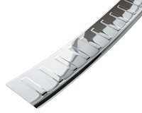 Ladekantenschutz Edelstahl | CHROM - MATT | passend für Toyota Avensis Kombi | T27 | BJ 2008-02/2015 (2688)