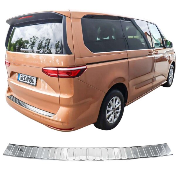 Ladekantenschutz Edelstahl | CHROM - MATT | passend für VW T7 | Typ ST | BJ ab 2021> (2704)