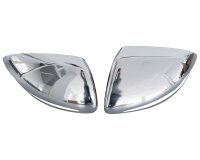 Edelstahl Chrom Spiegelkappen Set für Mercedes S-Klasse W222 Bj 2013-2020 Blende