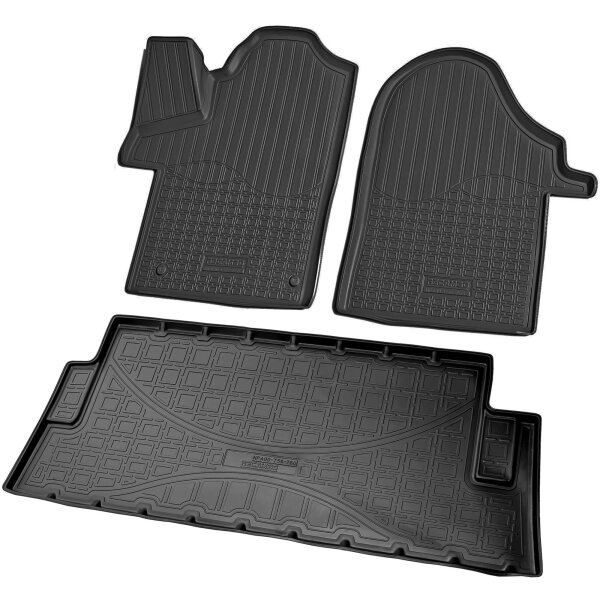 Fußmatten & Kofferraumwanne Set passend für  Mercedes V-Klasse Marco Polo, W447 | ab 2014-