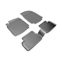 Fußmatten & Kofferraumwanne Set passend für  Nissan Micra III, K12 | 2003-2010