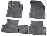 Fußmatten & Kofferraumwanne Set passend für  Peugeot 3008 II, oberer Laderaumboden | ab 2016>