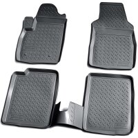 Fußmatten & Kofferraumwanne Set passend für  FIAT PANDA II | 169 | 2003-2012