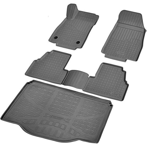 Fußmatten & Kofferraumwanne Set passend für  Chevrolet Trax | BJ ab 2013>