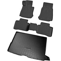 Fußmatten & Kofferraumwanne Set passend für  Mercedes GLC-Klasse, X253 | BJ ab 06.2015>